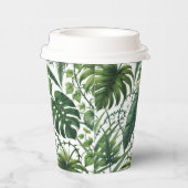 Tropisch Oerwoud Papieren Bekers (Rechts)