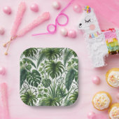 Tropisch Oerwoud Papieren Bordje (Feest)