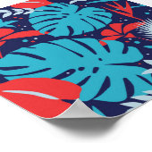  tropisch Oerwoud Poster (Hoek)