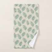 Tropisch Oerwoud Rainforest Fern leveert patroon Bad Handdoek (Handdoek)
