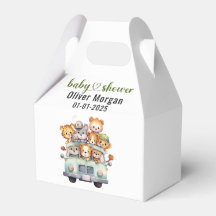 Tropisch Oerwoud Safari Animals Boy Baby shower