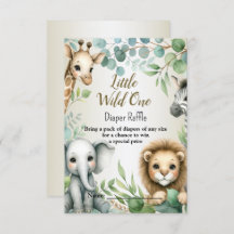 Tropisch Oerwoud Safari Animals Boy Baby shower