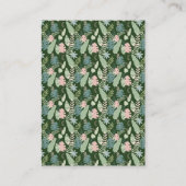 Tropisch Oerwoud Safari Animals Boy Baby shower Informatiekaartje (Achterkant)