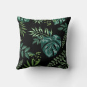 Tropisch Oerwoud Safari Animals Boy Nursery Decor Kussen (Achterkant)