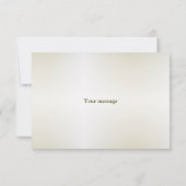 Tropisch Oerwoud Safari Animals Green Leaves Party Bedankkaart (Achterkant)