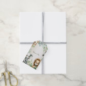 Tropisch Oerwoud Safari Animals Green Leaves Party Cadeaulabel (Met Touw)
