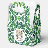 Tropisch Oerwoud Safari Animals Party Bedankdoosjes (Geopend)