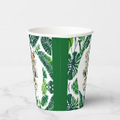 Tropisch Oerwoud Safari Animals Party Papieren Bekers (Rechts)