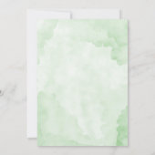 Tropisch Oerwoud Safari Dieren Jongen Baby shower Kaart (Achterkant)