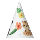 Tropisch Oerwoud Safari eerste verjaardag Feesthoedjes (Rechts)