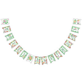 Tropisch Oerwoud Safari eerste verjaardag Vlaggetjes