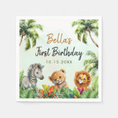 Tropisch Oerwoud Safari Servet (Voorkant)