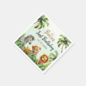 Tropisch Oerwoud Safari Servet (Hoek)