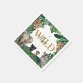 Tropisch Oerwoud Safari Servet (Hoek)