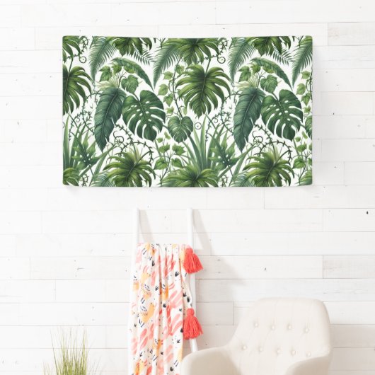 Tropisch Oerwoud Spandoek (Insitu)