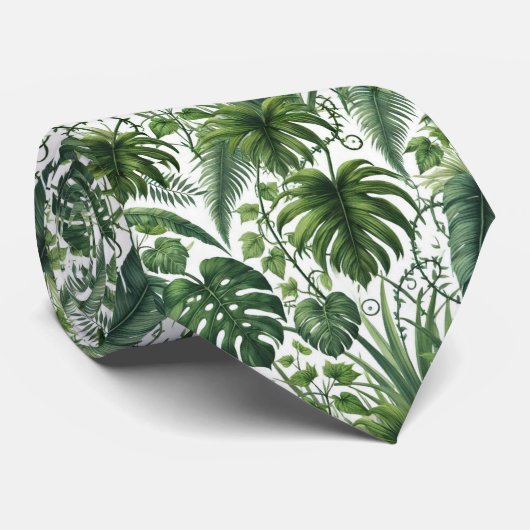 Tropisch Oerwoud Stropdas (Opgerold)