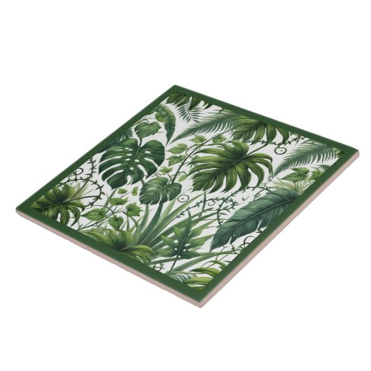 Tropisch Oerwoud Tegeltje (Zijkant)