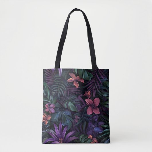 tropisch Oerwoud Tote Bag (Voorkant)