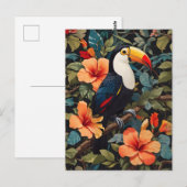 Tropisch Oerwoud Toucan Bird Briefkaart (Voorkant / Achterkant)