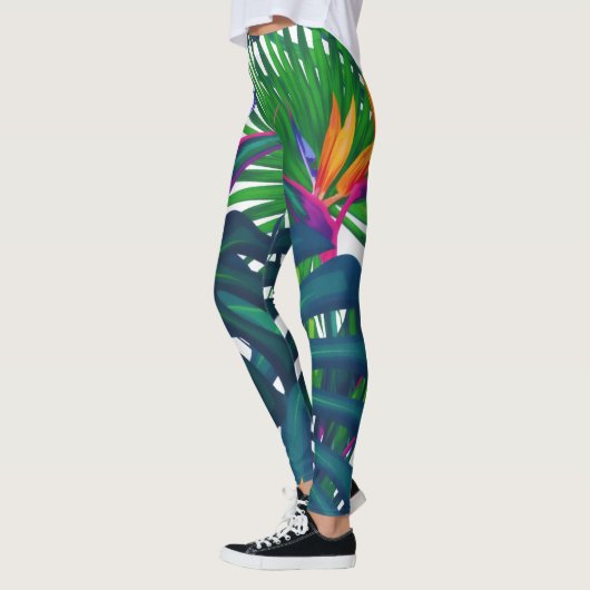 Tropisch Oerwoud uit Griekenland laat paradijs Leggings (Links)