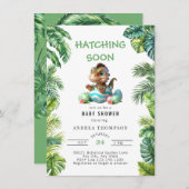 Tropisch Oerwoud | uitnodiging voor een Schattige  (Voorkant / Achterkant)