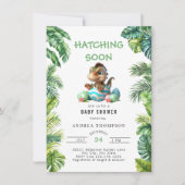 Tropisch Oerwoud | uitnodiging voor een Schattige  (Voorkant)