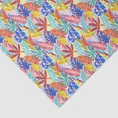 Tropisch Oerwoud van de Colorful Summer Tissuepapier (Detail)