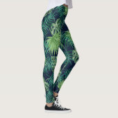 Tropisch Oerwoud van leder | Leggings (Rechts)