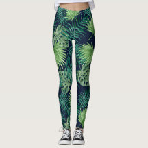Tropisch Oerwoud van leder | Leggings