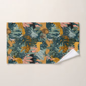 Tropisch Oerwoud van luipaard en tijger Bad Handdoek (Handdoek)