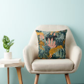 Tropisch Oerwoud van luipaard en tijger Kussen (Stoel)