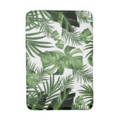 Tropisch Oerwoud verlaat Patroon #12 (Uitgave 2020 Badmat (Voorkant Verticaal)