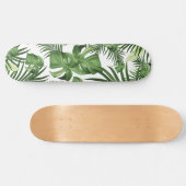 Tropisch Oerwoud verlaat Patroon #12 (Uitgave 2020 Persoonlijk Skateboard (Horizontaal)