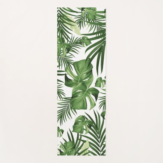 Tropisch Oerwoud verlaat Patroon #12 (Uitgave 2020 Yogamat (Voorkant)