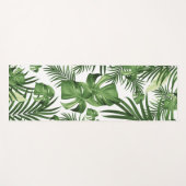 Tropisch Oerwoud verlaat Patroon #12 (Uitgave 2020 Yogamat (Voorkant (horizontaal))