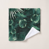 Tropisch Oerwoud verliest nachtsiesta #1 #tropical Bad Handdoek (Wasdoekje)