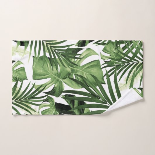 Tropisch Oerwoud verliest patroon #12 Bad Handdoek (Handdoek)