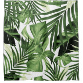 Tropisch Oerwoud verliest patroon #12 Douchegordijn (Voorkant)