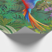 Tropisch Oerwoud — Verpakkingspapier Cadeaupapier (Hoek)