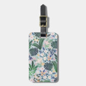 Tropisch oliefabriek bagagelabel (Voorkant verticaal)