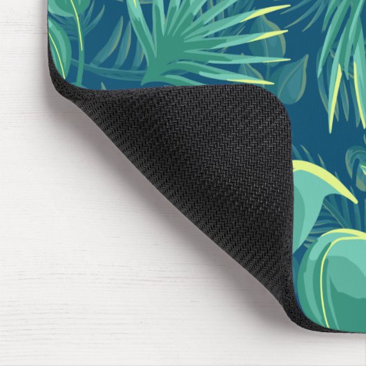 Tropisch oliepatroon Mousepad Muismat (Hoek)
