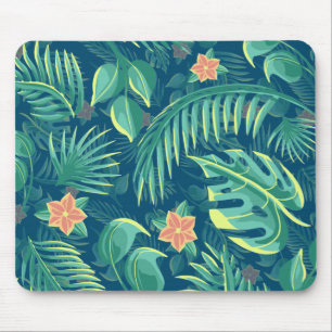 Tropisch oliepatroon Mousepad Muismat