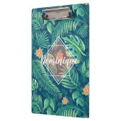 Tropisch oliepatroon op maat gemaakt klembord (Links)