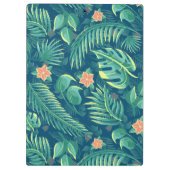 Tropisch oliepatroon op maat gemaakt klembord (Achterkant)