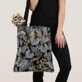 Tropisch oliepatroon tote bag (Dichtbij)