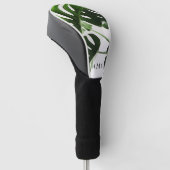 Tropisch olieveld Monogram Golfheadcover (Schuin)