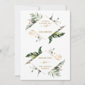 Tropisch olievoud Gold Weddenschap Gereserveerd Te (Voorkant)