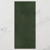 Tropisch olievraaggoud en groen menu (Achterkant)