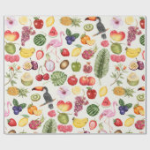 Tropisch omslagpapier cadeaupapier (Vlak)