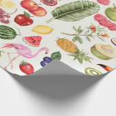 Tropisch omslagpapier cadeaupapier (Hoek)